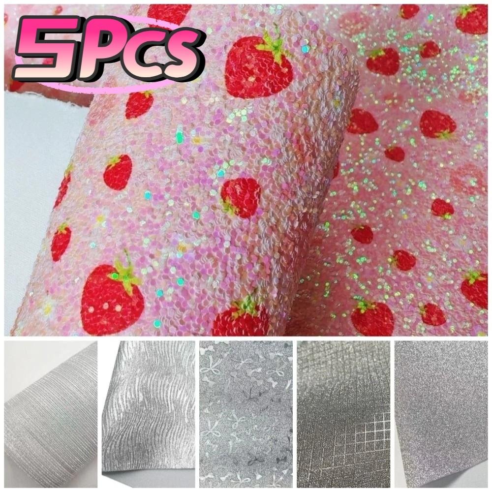 5Pcs Fuse Beads Silver Glitter Baking Cloth Heat Resistant Ironing Sheets Plastic Sheet Projects