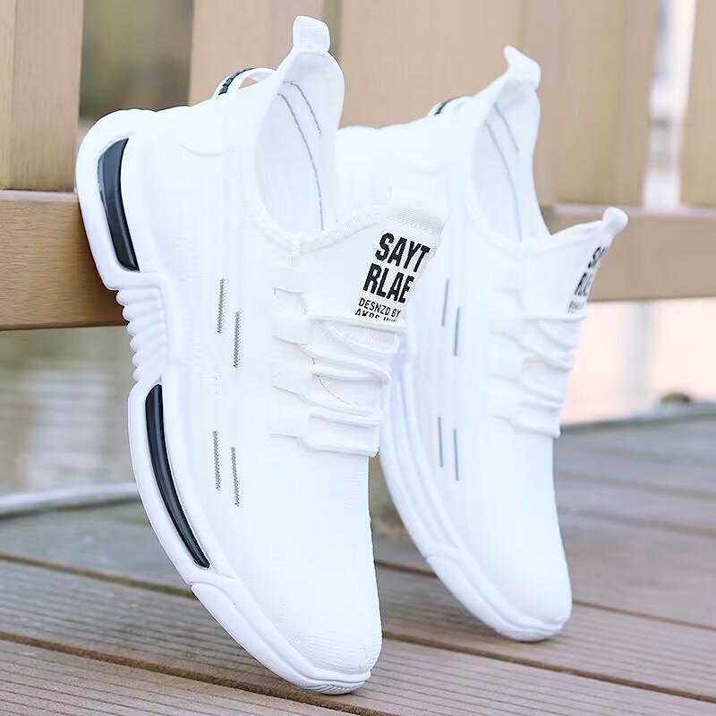 Men's Summer Mesh Slip-on Sneakers - Breathable Casual Shoes for Students