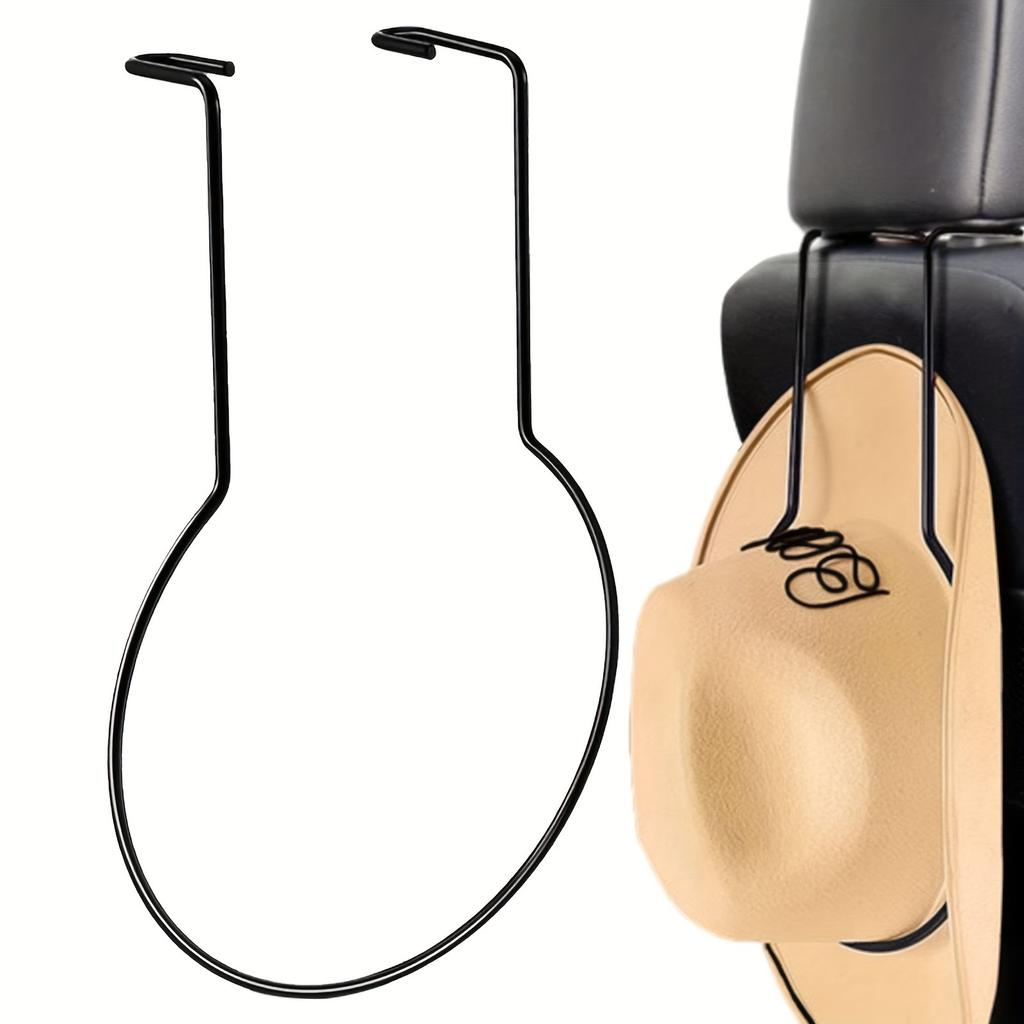 Hat Storage Organizer for Trucks Featuring a Clip for Holding Cowboy Hats in