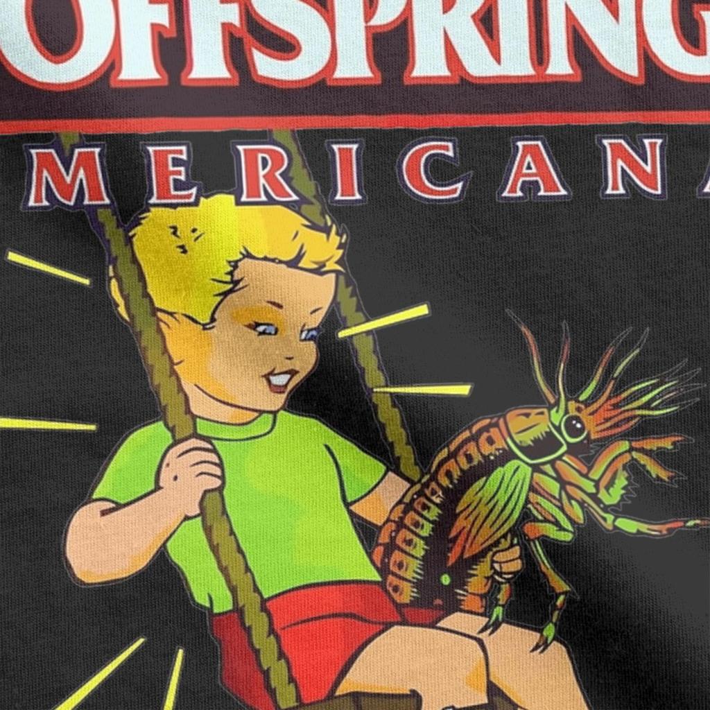 Camiseta Offspring para Hombre 100% Algodón Camiseta Divertida Camisetas de Cuello Redondo Manga Corta Ropa Clásica