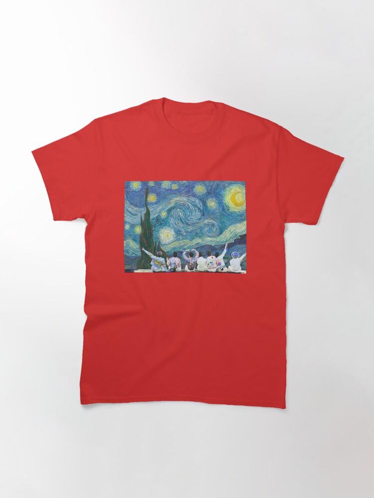 The Starry Night with Classic TShirt 2026 Summer Mens Womens Luxury Fashion Cotton Leisure Street Wear Y2K Oversized Tshirt