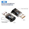 120W Usb To Type C Otg Adapter Usb A Male To Type C Female Cable Converter For Macbook Iphone Ipad Huawei Matepad Xiaomi Laptops