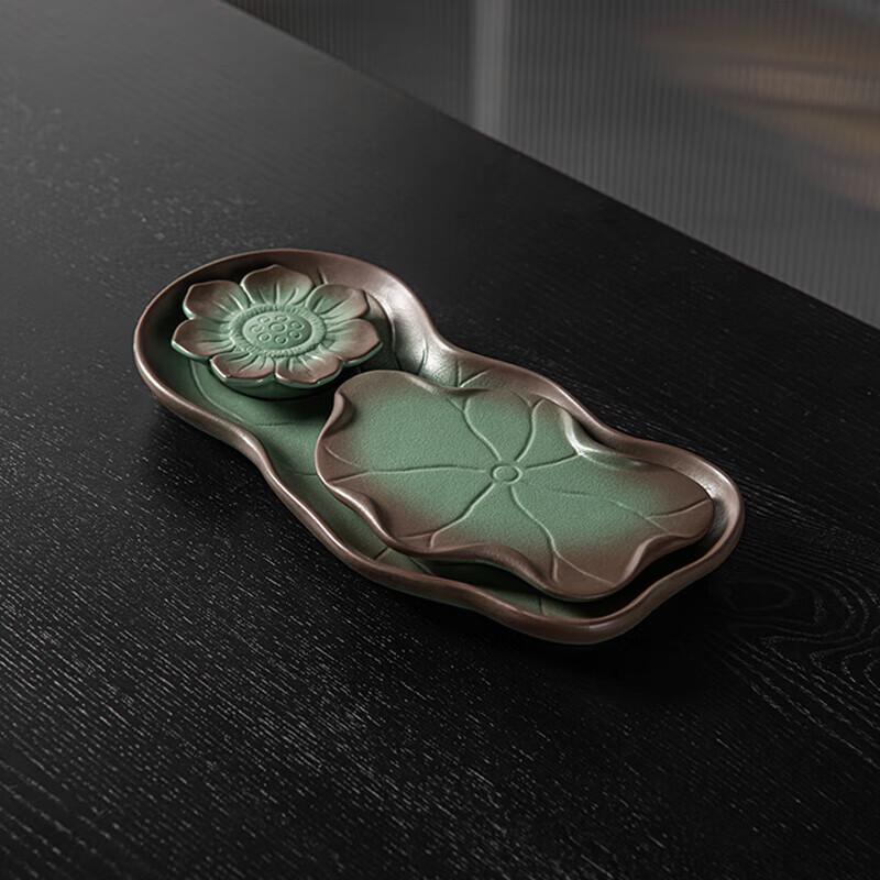 Chuwu New Chinese Style Ceramic Kung Fu Tea Tray