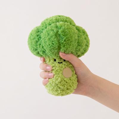 Broccoli Plush Toy - Soft Vegetable Stuffed Animal, Cute Food Doll for Bedroom Decor Kids' Gift
