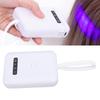UV Light Hair Extension 405nm UV Light Hair Extension Portable Hair UV Wig LED UV for Home Wigs Kit, Machine, Fast-Curing Extensions, Glue, V-Light