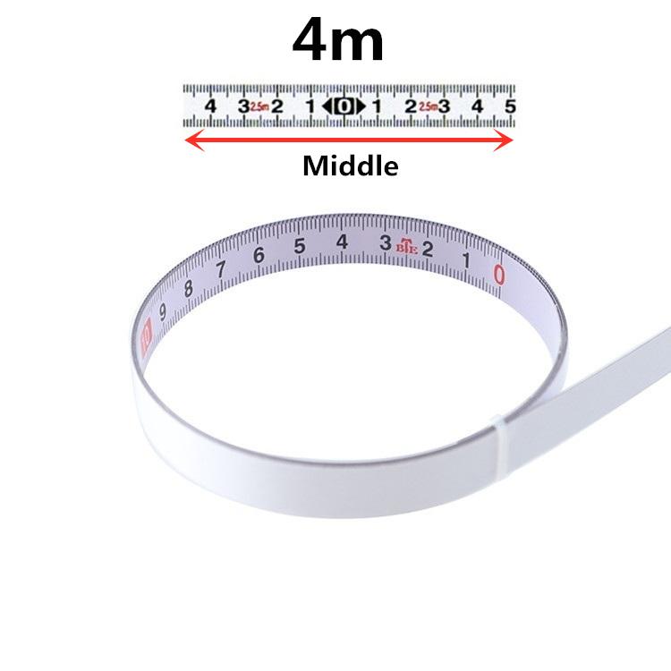 Self Adhesive Metric Measure Tape Vinyl Silver Ruler For Sewing Machine Sticker