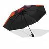 1pc Outdoor Umbrella with Anime Character Design - Automatic Opening/Closing, Portable 3-Fold Design, 8-Bone Iron Frame, Perfect Gift for Fans, Travel