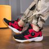 Children's Badminton Shoes Professional Rotating Buckle Free Lace-up Classmates Non-slip Breathable Summer Mesh Table Tennis Shoes