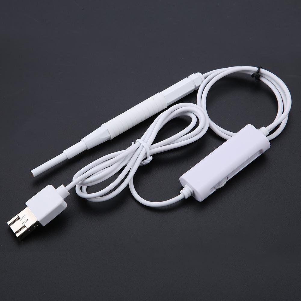 F190 WIFI 6LEDs Lumière 2 en 1 Caméra d'Inspection Médicale Visuelle Endoscope 3.9mm