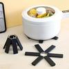 1-10PCS Foldable Silicone Trivet Six Claws Heat Resistant Pad for Hot Pots and Dishes Kitchen and Table Protector Mat