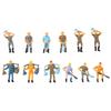 Workers Figures 12 Pcs Figures High Quality O Scale