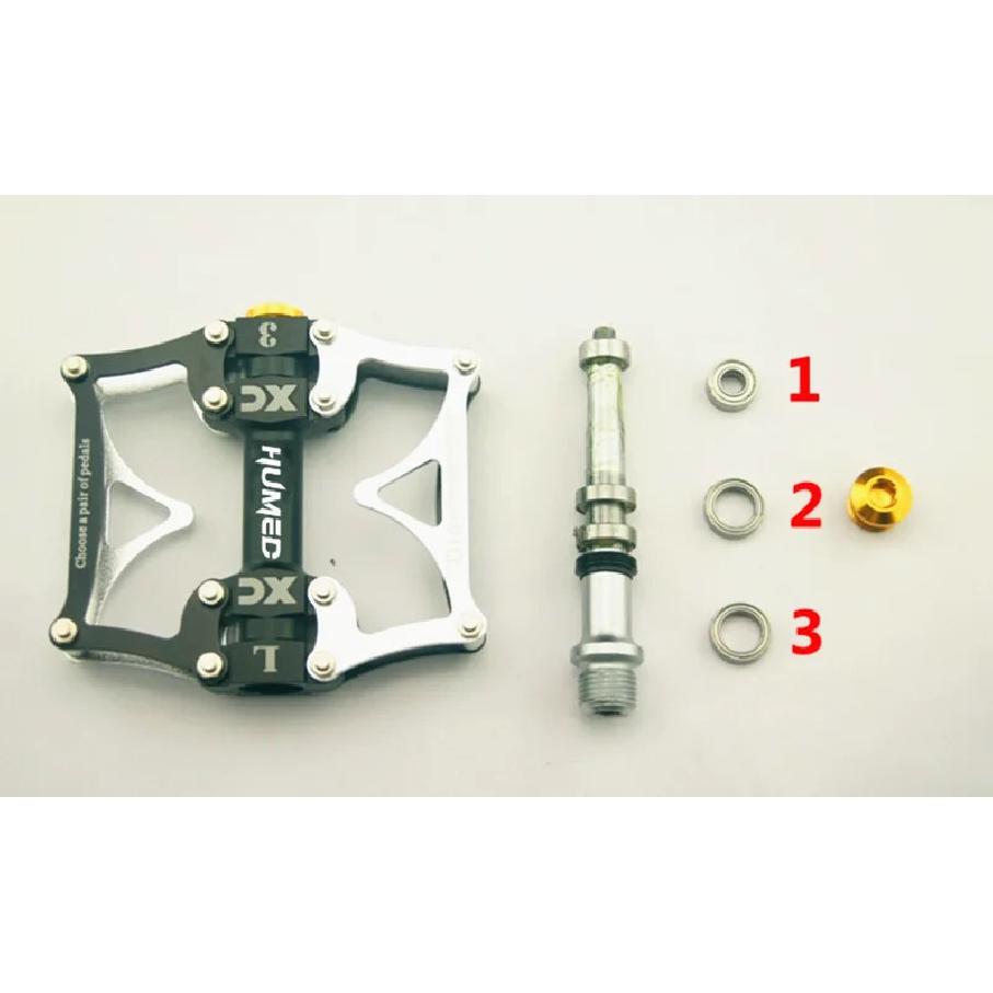 2021 New Wide Flat Mountain Road Cycling Bicycle Bike Pedal 3 Sealed Bearings 9/16 MTB BMX Pedals 5 Colors Available