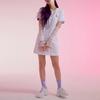 New MLB Short Sleeved Dresses Women's White 31OP04111-07W