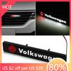 2025 Heißes Auto Dekorative LED-Leuchten Fronthaube Kühlergrill Dekoration Abzeichen Für Volkswagen Golf-6 7 4 5 POLO Passat B5 B6 B7 T4 T5 Tig