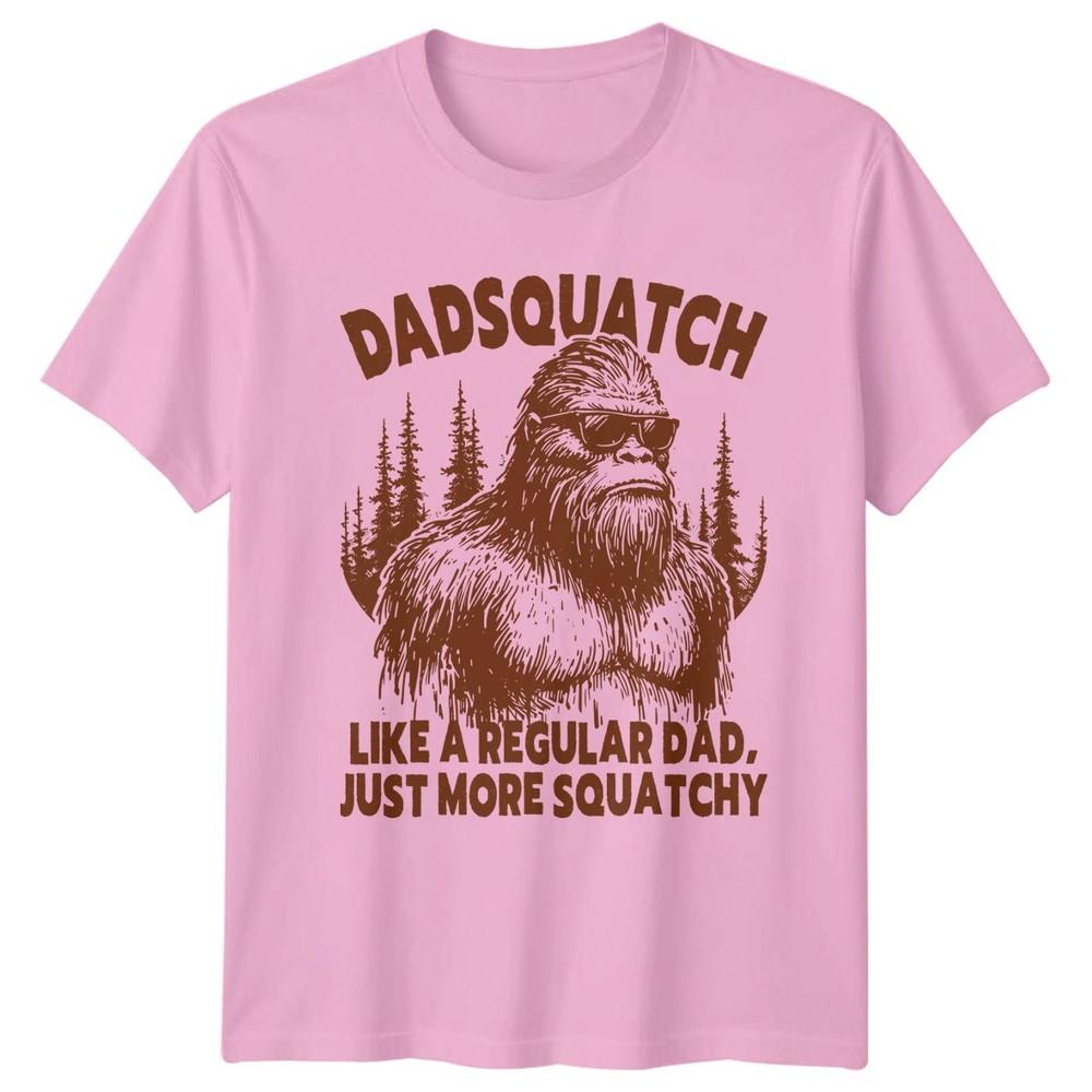 Dadsquatch Like A Regular Dad Unisexs TShirt Funny Sasquatch Dad Fathers Day