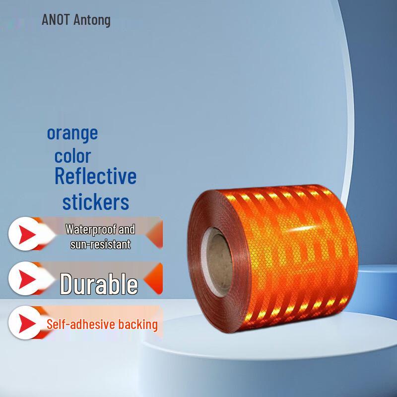 Orange Diamond Grade Reflective Safety Tape