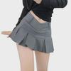 V-Waist Pleated High Waisted A-Line Mini Skirt – Sexy, College-Inspired Design