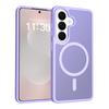 S26ultra matte magnetic mobile phone case s25edge skin feeling S24plus anti-drop 23 protective case wholesale
