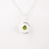 Natural Peridot Gemstone 925 Sterling Silver Jewelry Handmade Cute Pendant 1.15" PP-8-5