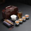 Portable Ceramic Outdoor Travel Tea Set