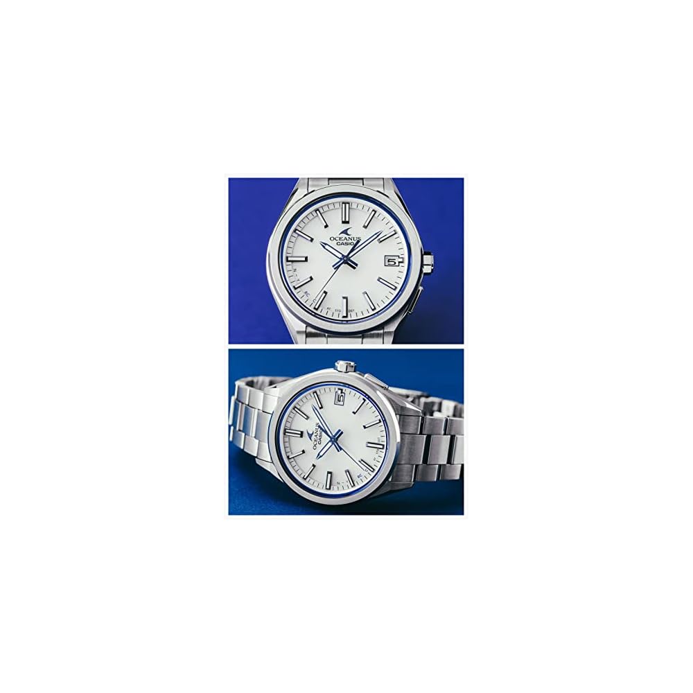 Casio Oceanus OCW-T200S-7AJF Bluetooth Solar Watch Sapphire Glass Men's White
