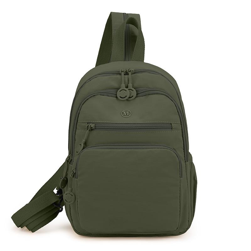 Schoolbag new backpack for women, casual fashionable versatile lightweight nylon for travel