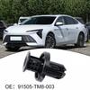 91505TM8003 Bumper Clips Suitable for 10mm Holes Weatherproof Plastic Fasteners Easy Snap Mechanism for Automotive