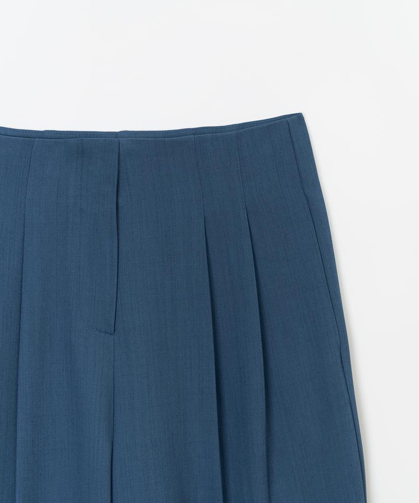 JBYRARA High-Waisted Double-Pleat Pants_Blue