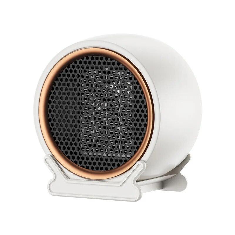 

Быстрый нагрев теплого воздуха, вентилятор PTC, настольный воздухонагреватель, 2-скоростной бытовой радиатор, портативный электрический обогреватель, космический обогреватель EU белый