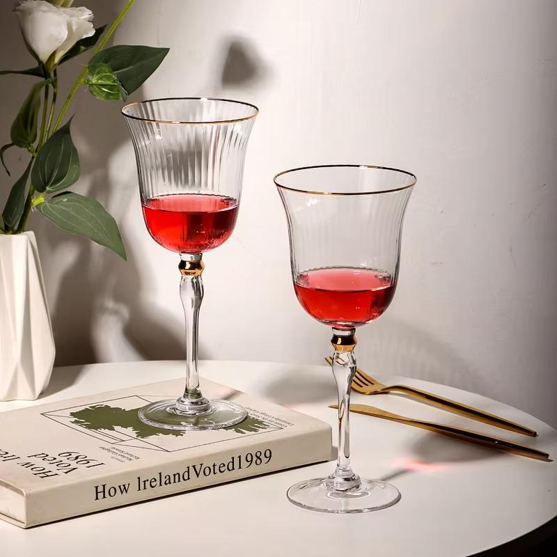 Nordic Phnom Penh Wine Glasses Champagne Glasses Model Rooms Wine Utensils Soft Furnishings Table Ornaments Glasses