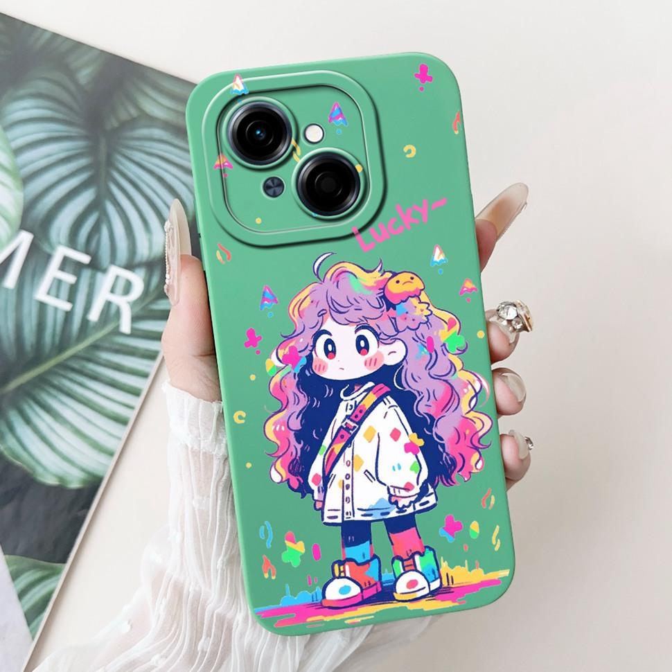 Cute Panda For Tecno Spark Go 1 2024 Case Soft Silicone Cover For Tecno Spark Go 2025 SparkGo 1 Go1 Pop 9 Pop9 Case Bags 6.67"