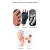 Half Finger Weight Lifting Training Gloves Leather Fitness Hand Gloves for 1Pair Pull-Ups Training