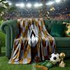 Udinese-Calcio Crest Design Throws Blanket Flannel Blankets Plush for Couch Bed Gifts for Men Women Travel picnic blanket Christmas fan gifts