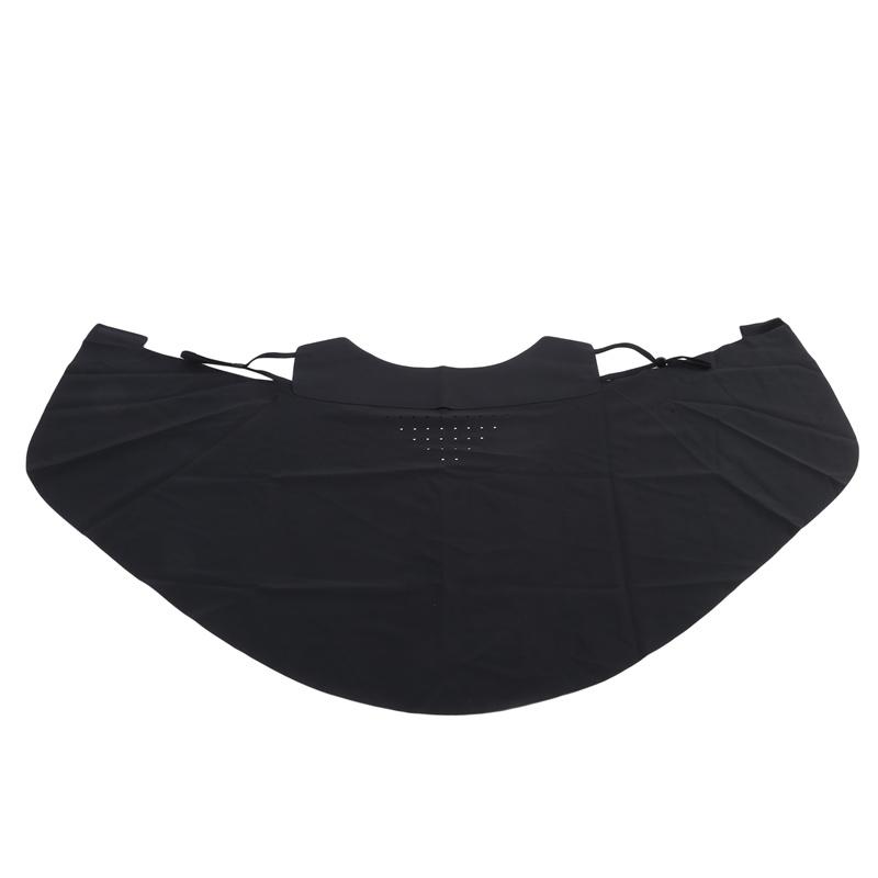 

Солнцезащитная маска без следов, съемная маска из ледяного шелка, летняя дышащая тонкая маска для лица One Size чёрный