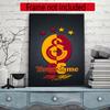 Galatasaray Customize Your Name Diamond Painting Round Diamond Rhinestones Mosaic Diamond Embroidery Wall Paintings Rhinestones Gift Frameless