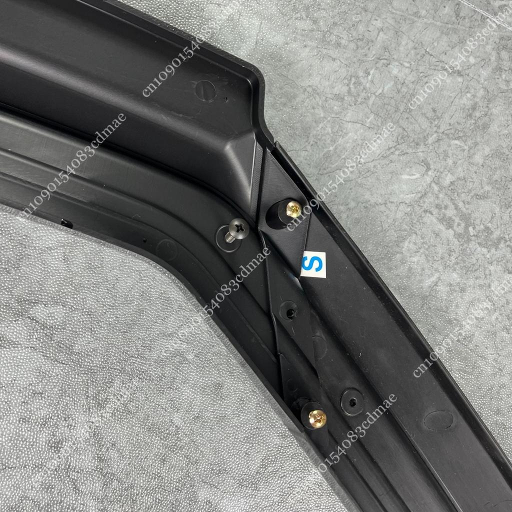 Front Bumper Splitter Lip 3Pcs for VW Polo MK5 MK6 Standard TSI TDI 2010-2021 Tuning Body Kit Guard Gloss Black UV Coat Spoiler