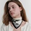 LOVE ME MONSTER Mont Logo Square Silk Scarf (L241MSF010)