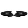 2X Side Wing Mirror Cover Caps For Hyundai Elantra 2011-2015 & Veloster 2012-2017 with Turn Signal Rearview Mirror Cover Add On