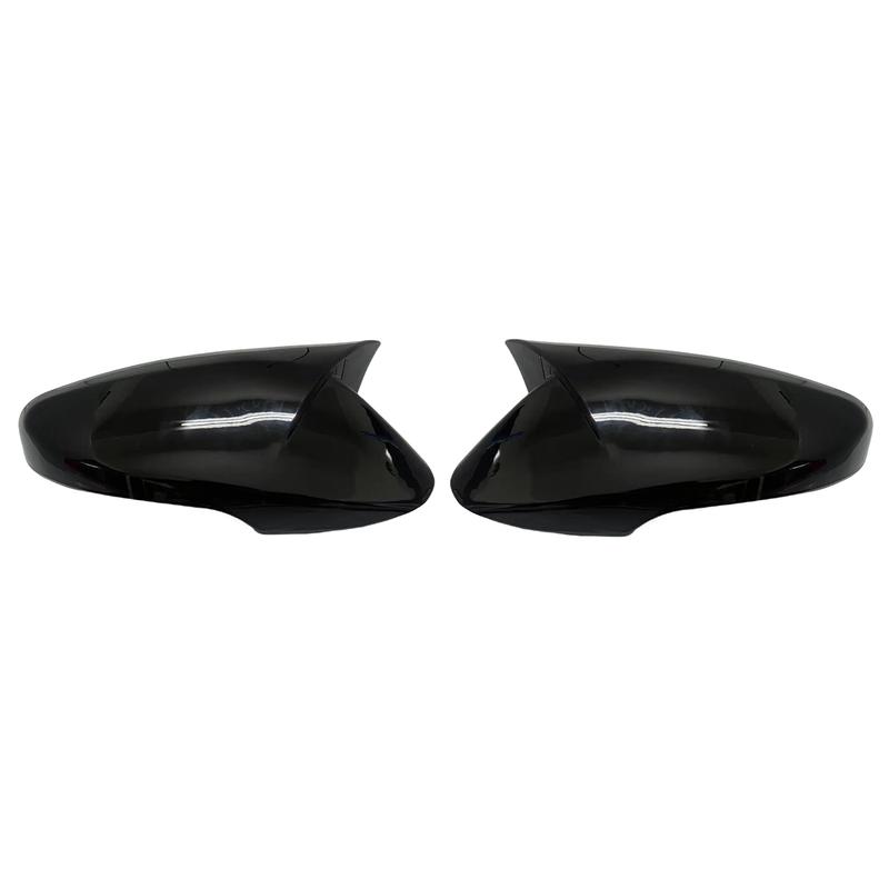 2X Side Wing Mirror Cover Caps For Hyundai Elantra 2011-2015 & Veloster 2012-2017 with turn signal Rearview Mirror Cover Add on