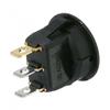 Plastic + Metal Switch Round 20Amp Car 3 Pin Rocker
