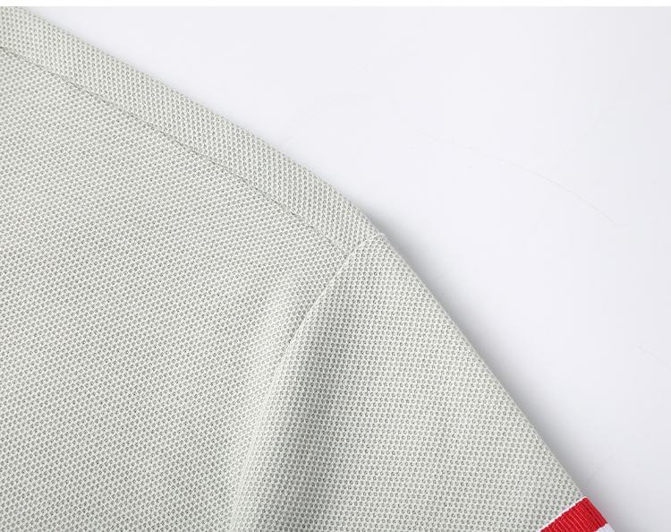 Classic Pure Cotton Contrasting Cuffs: Refreshing, Breathable, Comfortable and Skin Friendly Men's Short Sleeved Polo Shirt In Summer