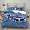 Tennessee Logo Art Bedding Set 3pcs, High Quality Bedding Set Including 1pc Duvet Cover And 2pcs Pillowcases for Bedroom, Dormitory Gift