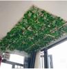 Artificial Rattan Green Pothos Leaf Vine: Decorative Plastic Plant for Ceiling or Home Décor