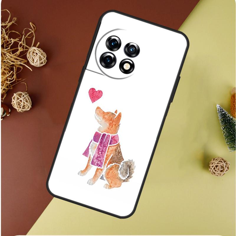 

Cute Shiba Inu For OnePlus Nord CE 4 3 2 Lite N20 N30 9 10 Pro 8T 9RT 10T 10R 13R 12R 11 12 13 Phone Case OnePlus 10Pro