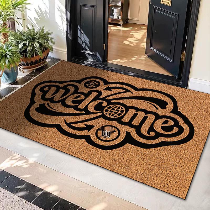 Hot Selling Dirt-Resistant Doormat - Easy-Clean Imitation Coir Decorative Foot Mat for Home Entrance