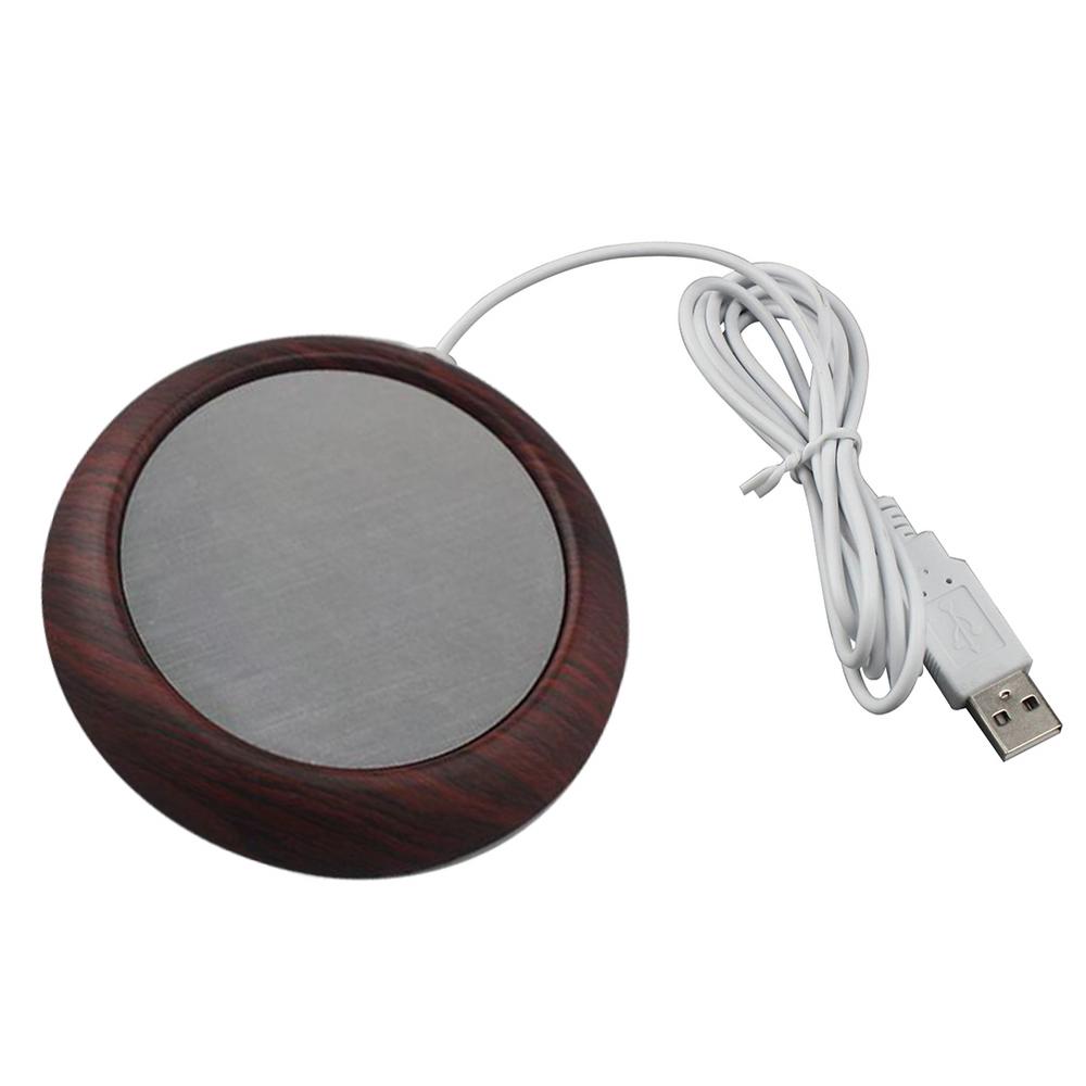 Thermostatic Heating Coaster 18W Electric Heated Drink Warmer Digital Touch Coffee Cup Heater With Timing Button