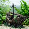Shipwreck Aquarium Ornament Detailed Decoration