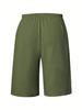 European & American Women's Mid-Length Solid Color Casual Fashion Pants