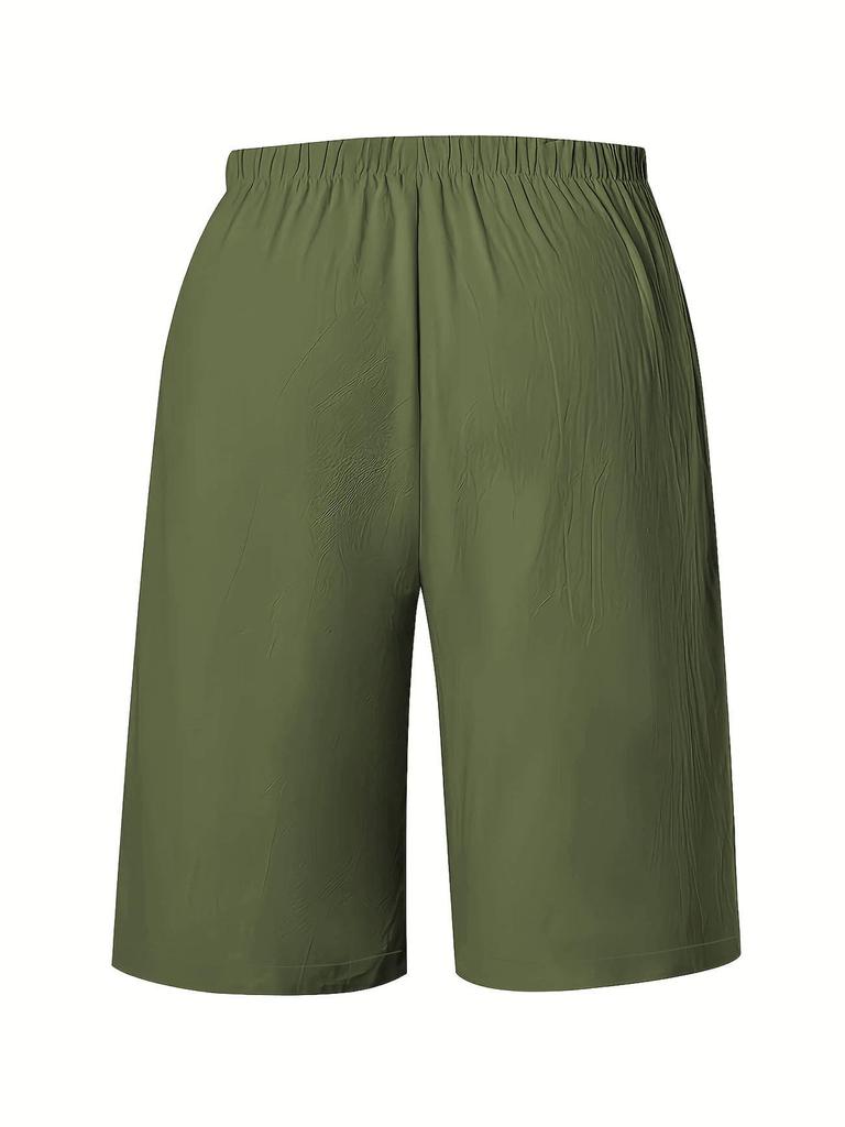 European & American Women's Mid-Length Solid Color Casual Fashion Pants