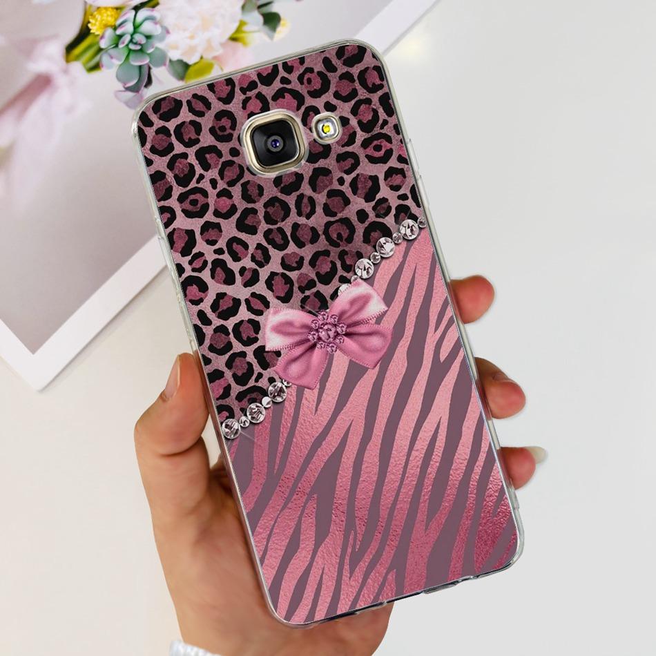 Pour Samsung Galaxy A5 2016 Coque Samsung A5 2017 2015 A500F A520F SM-A510F Impression Élégante Silicone Souple TPU Coque Arrière de Téléphone